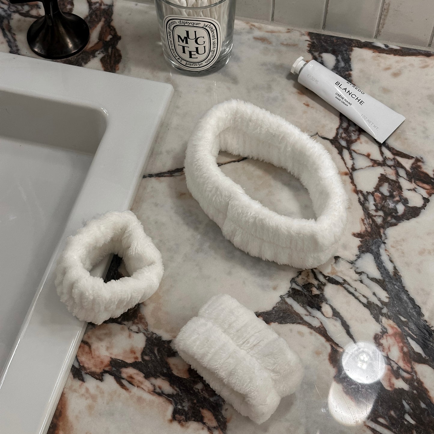 Hårbånd & wrist washbands sett