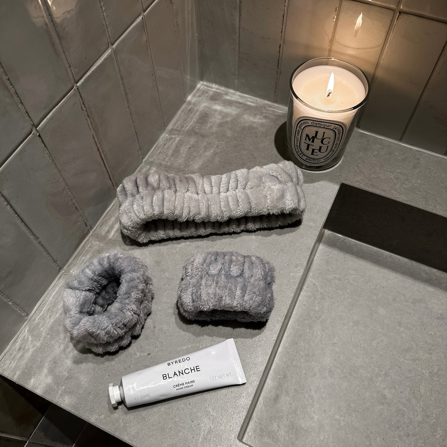 Hårbånd & wrist washbands sett