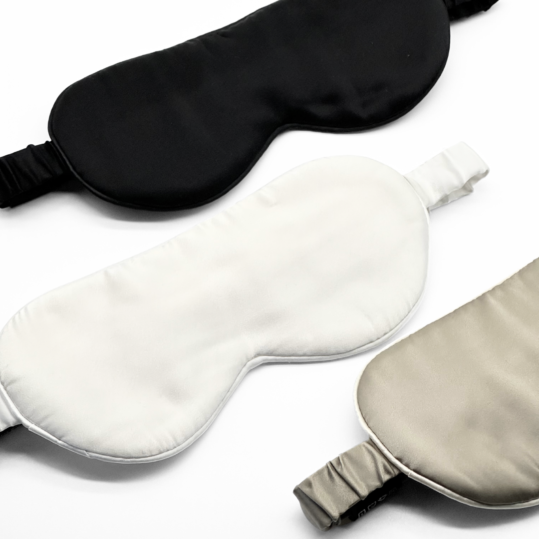 Sovemaske i 100% mulberry silke