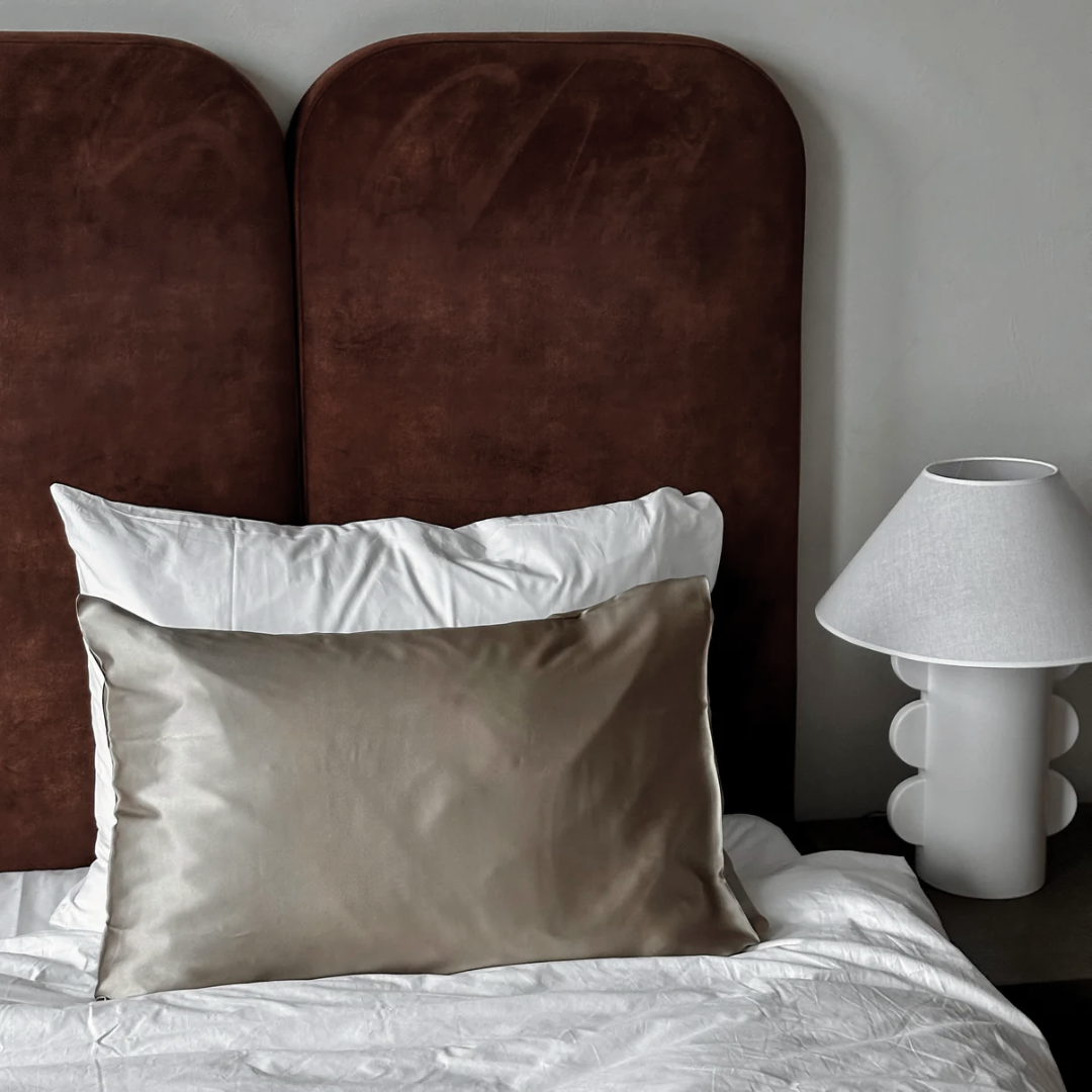 Silkeputetrekk i 100% mulberry silke