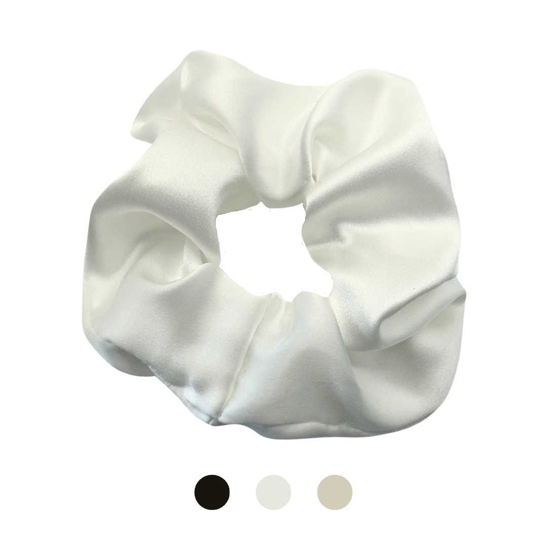 Stor scrunchie i 100% mulberry silke