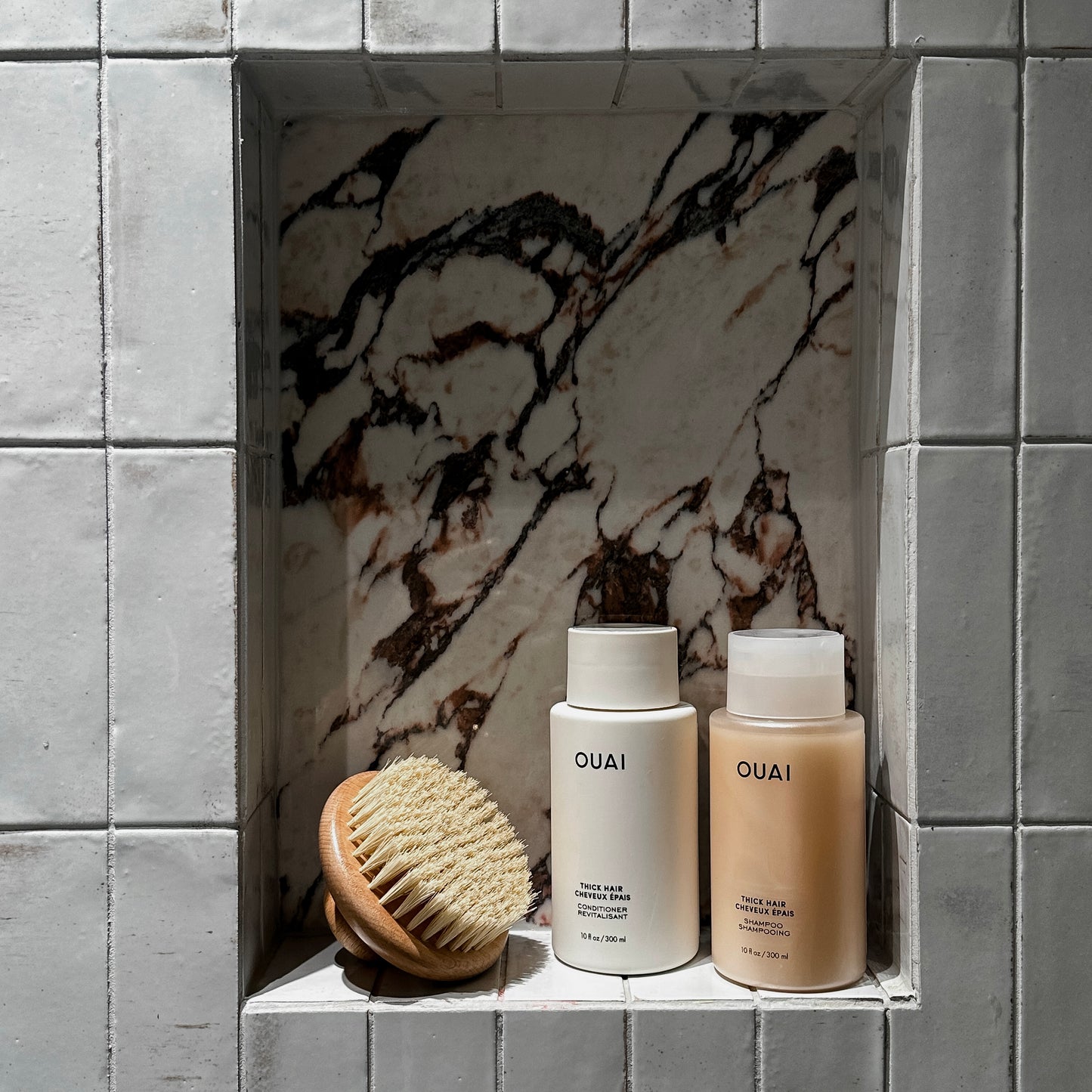 Dry body brush